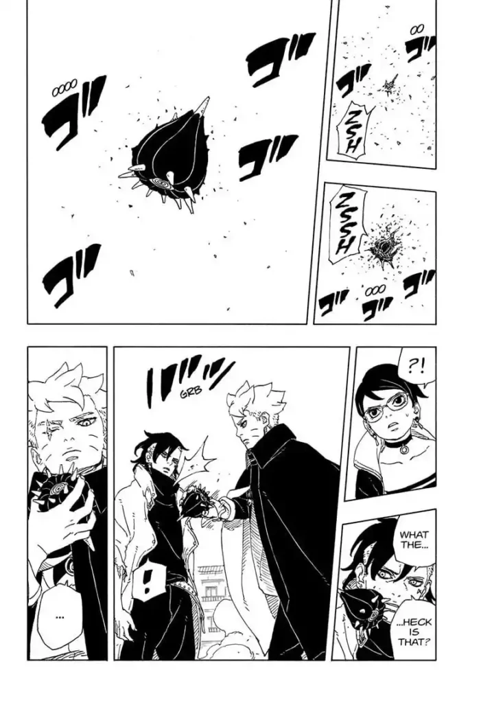 boruto chapter 12 thorn soul bulb page 33