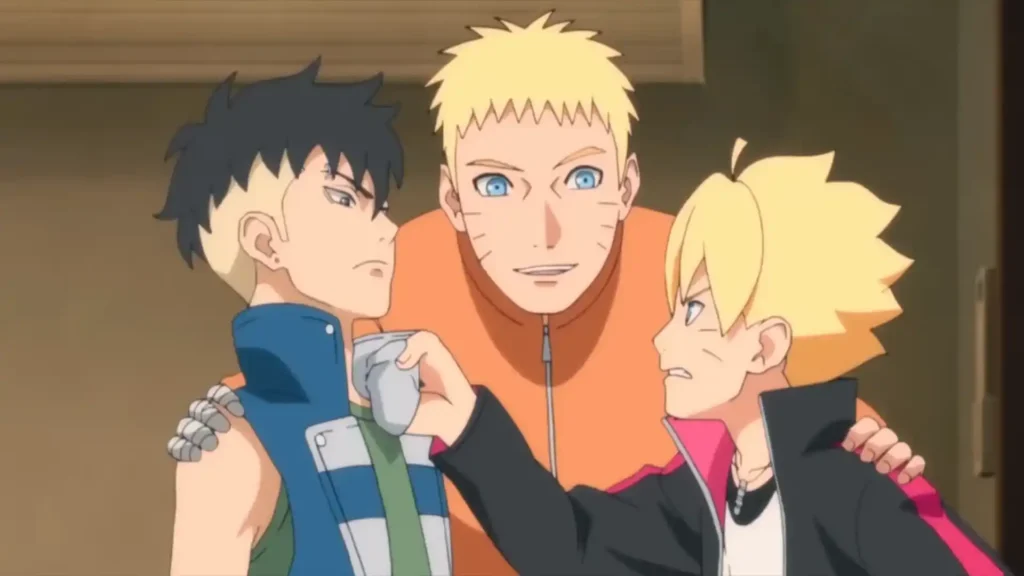 kawaki and boruto rivalry