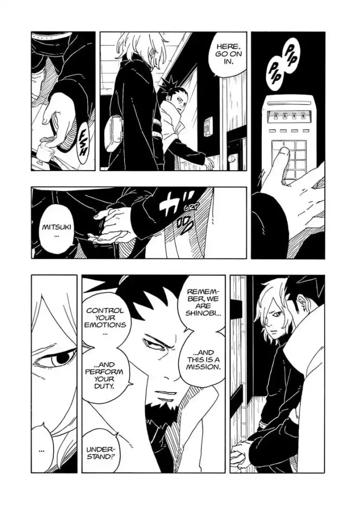 boruto manga chapter 14 duty page 27