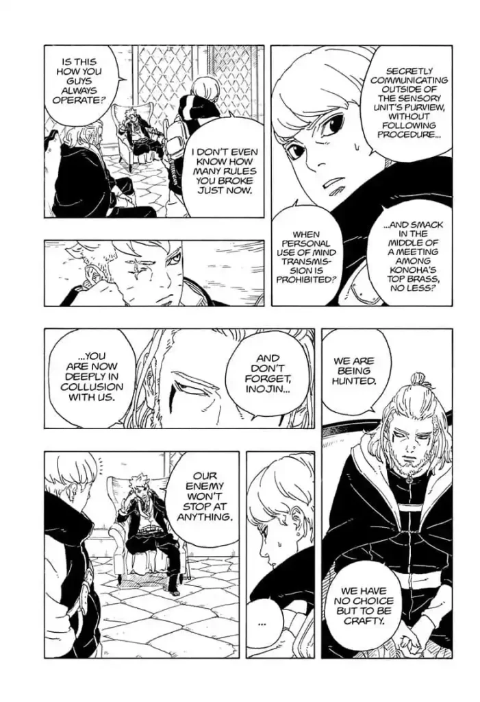 Boruto Two Blue Vortex Chapter 26 Those Like Minded - Read Manga Online In High Quality 26 boruto two blue vortex chapter 26 page 24