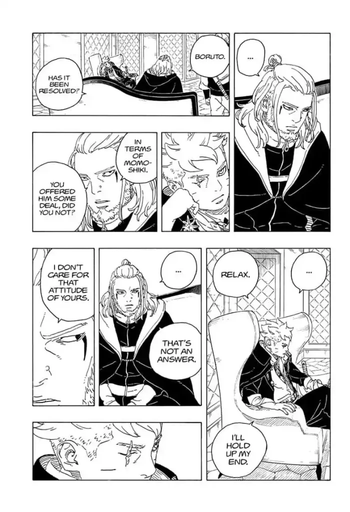 Boruto Two Blue Vortex Chapter 26 Those Like Minded - Read Manga Online In High Quality 28 boruto two blue vortex chapter 26 page 26