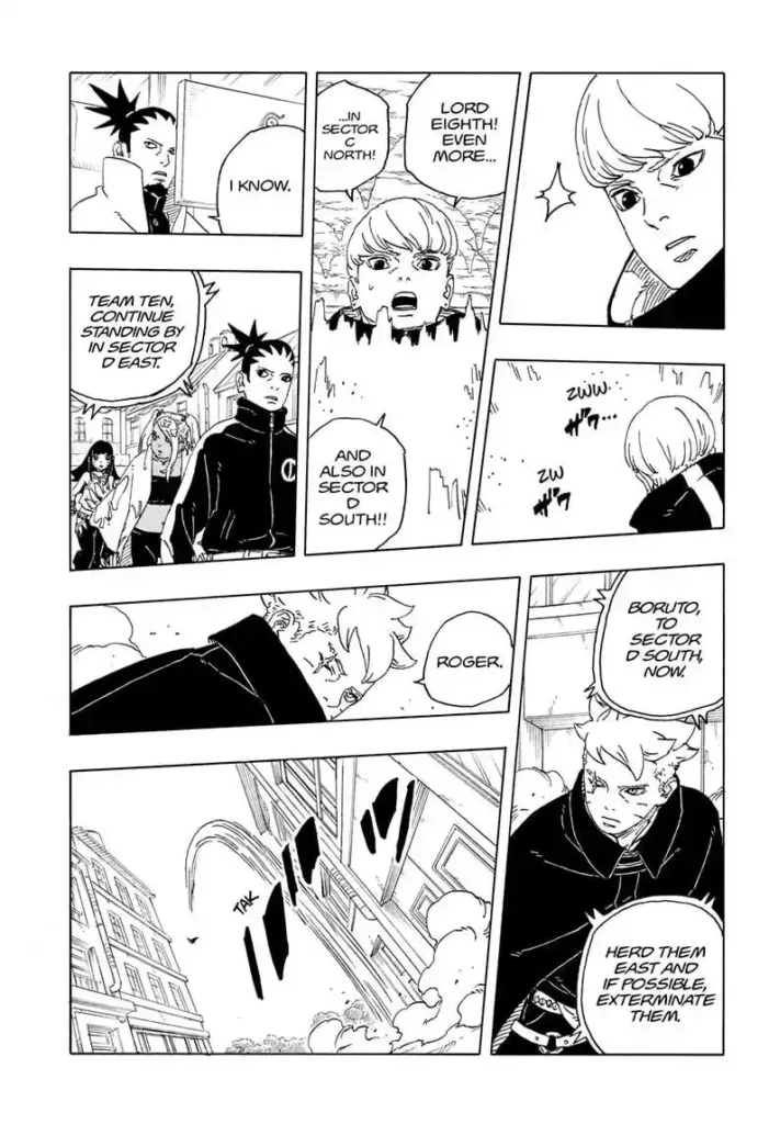 Boruto Two Blue Vortex Chapter 29 Pest Control - Read Manga Online In High Quality 16 boruto two blue vortex chapter 29 page 14
