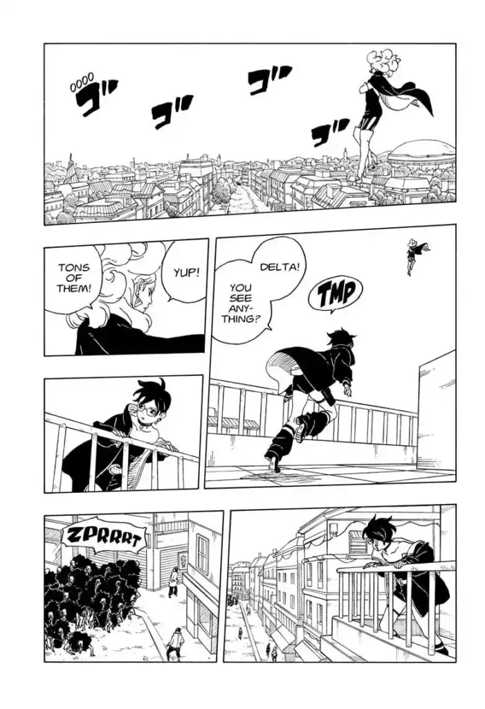 Boruto Two Blue Vortex Chapter 30 All Them Nuisances - Read Manga Online In High Quality 16 boruto two blue vortex chapter 30 page 13