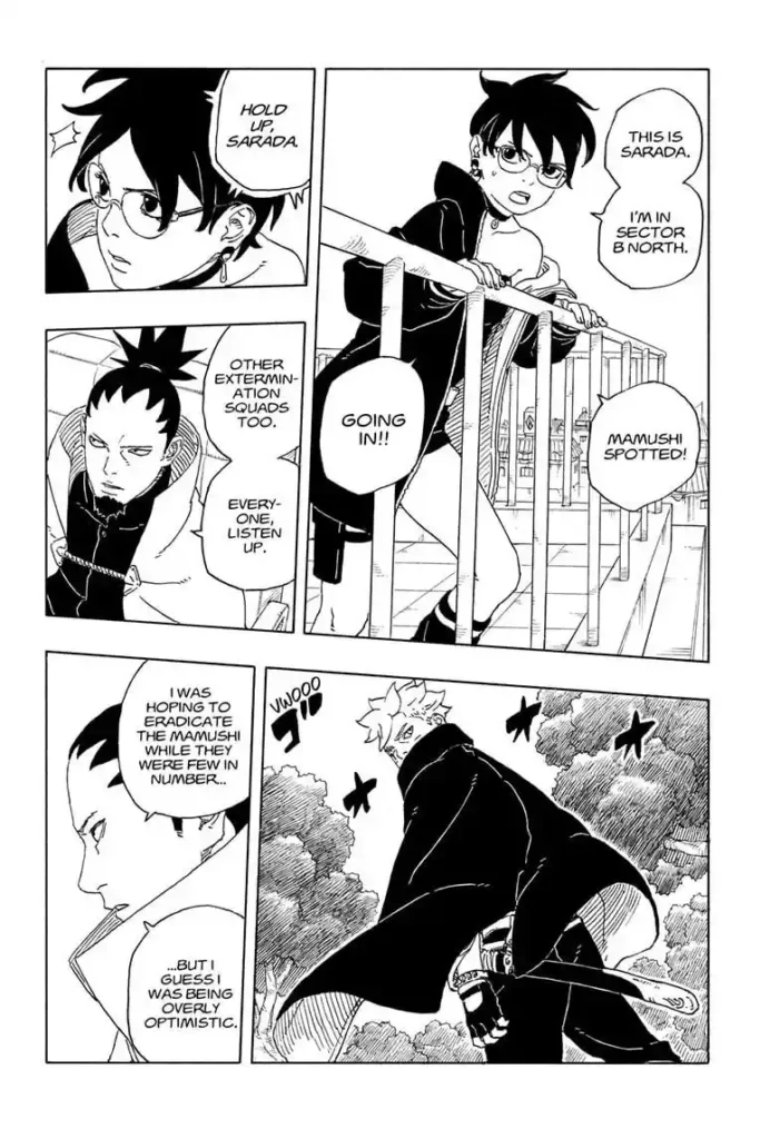 Boruto Two Blue Vortex Chapter 30 All Them Nuisances - Read Manga Online In High Quality 17 boruto two blue vortex chapter 30 page 14