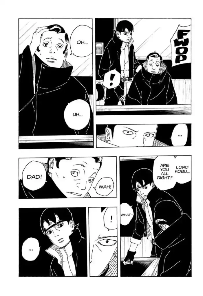 Boruto Two Blue Vortex Chapter 30 All Them Nuisances - Read Manga Online In High Quality 34 boruto two blue vortex chapter 30 page 31