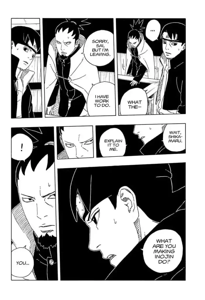 Boruto Two Blue Vortex Chapter 30 All Them Nuisances - Read Manga Online In High Quality 39 boruto two blue vortex chapter 30 page 36