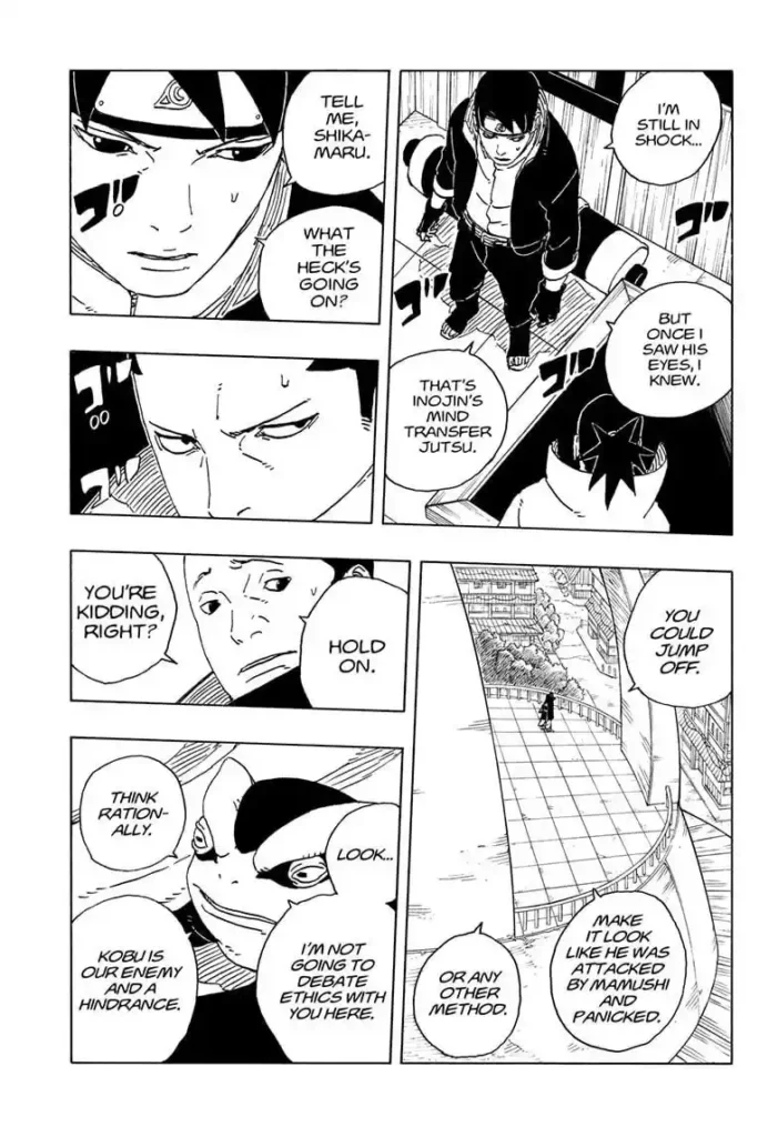 Boruto Two Blue Vortex Chapter 30 All Them Nuisances - Read Manga Online In High Quality 40 boruto two blue vortex chapter 30 page 37