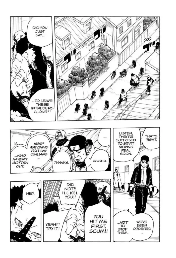 Boruto Two Blue Vortex Chapter 32 Dancing with the Devil - Read Manga Online In High Quality 3 boruto two blue vortex chpater 32 page 1