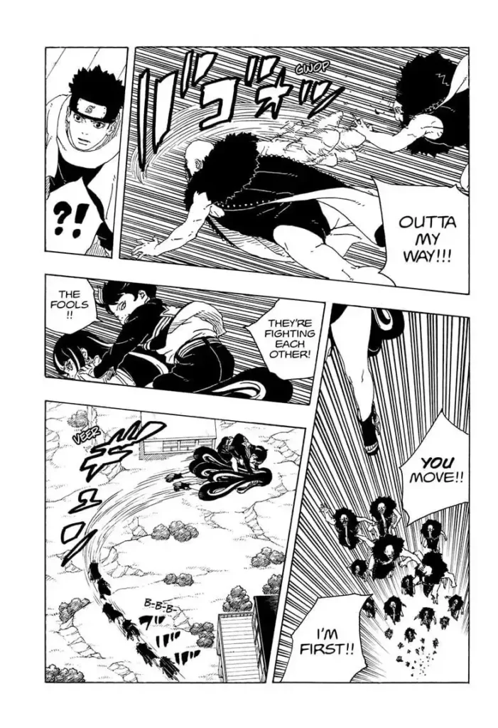 Boruto Two Blue Vortex Chapter 32 Dancing with the Devil - Read Manga Online In High Quality 16 boruto two blue vortex chpater 32 page 14
