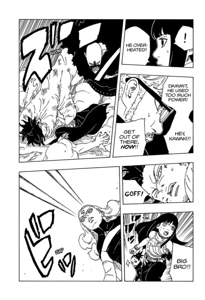 Boruto Two Blue Vortex Chapter 32 Dancing with the Devil - Read Manga Online In High Quality 40 boruto two blue vortex chpater 32 page 38