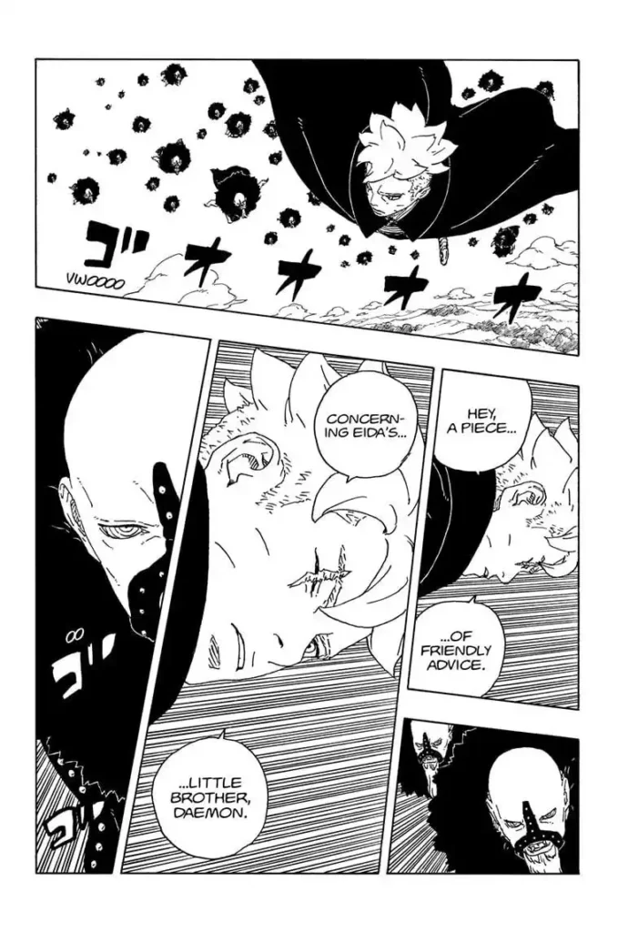 Boruto Two Blue Vortex Chapter 32 Dancing with the Devil - Read Manga Online In High Quality 7 boruto two blue vortex chpater 32 page 5