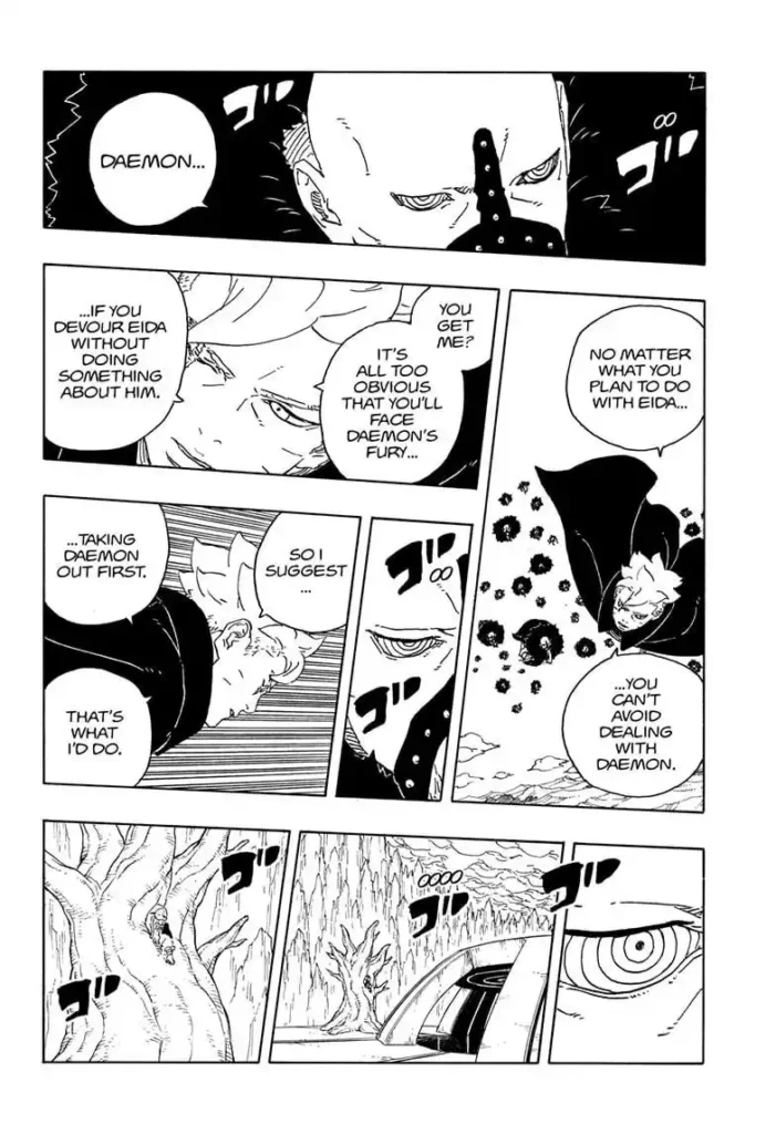 Boruto Two Blue Vortex Chapter 32 Dancing with the Devil - Read Manga Online In High Quality 9 boruto two blue vortex chpater 32 page 7
